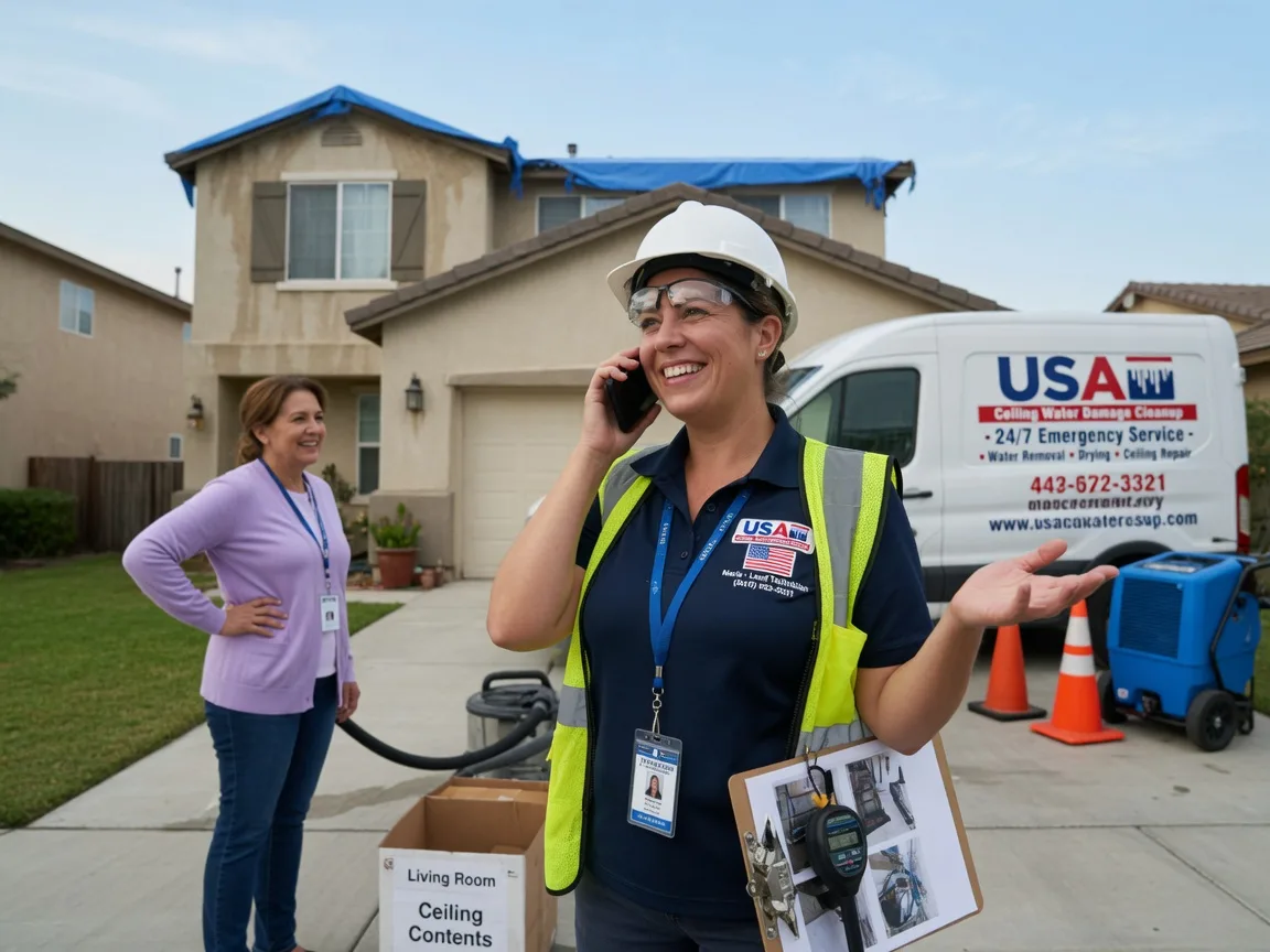 Ceiling Water Damage Restoration Harrisonville, MO FAQs